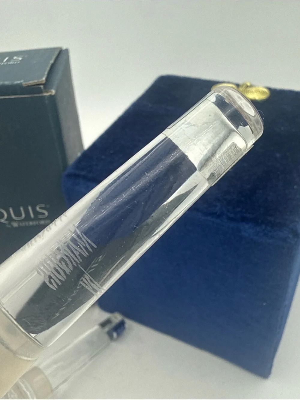Pair Of Marquis by Waterford Crystal Brookside Clear Wine Bottle Stoppers New